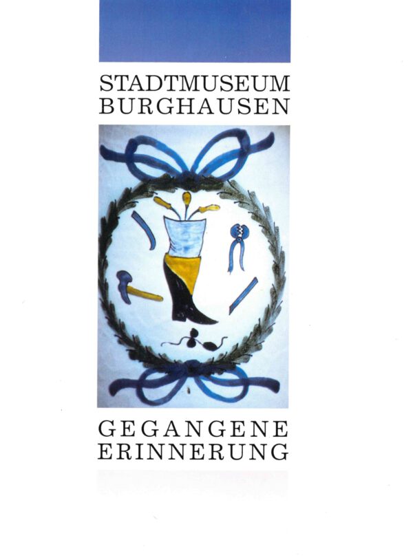 Titelbild Buch Gegangene Erinnerung von 1995. Stiefel und Werkzeug von Schuhmachern.