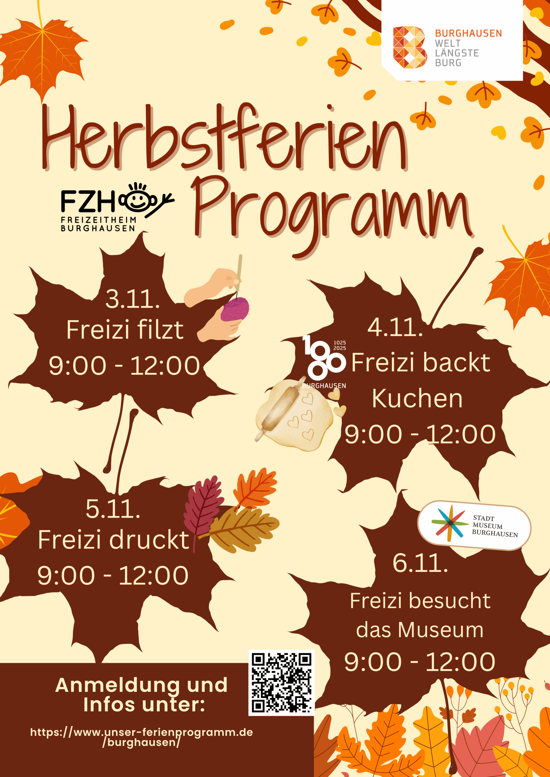 Herbstferien Programm