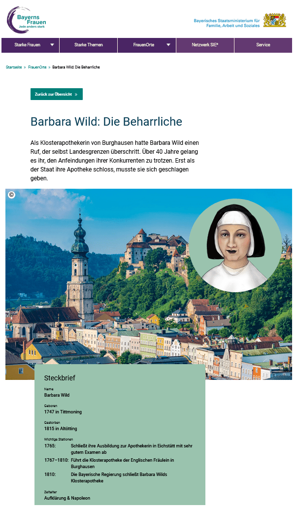 Screenshot 2025 10 06 at 09 51 42 Barbara Wild FrauenOrte in Bayern